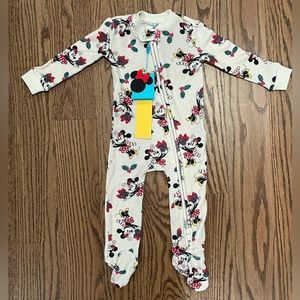 NWT Posh Peanut Minnie Mouse Pacci Zippered One Piece 9-12 Months